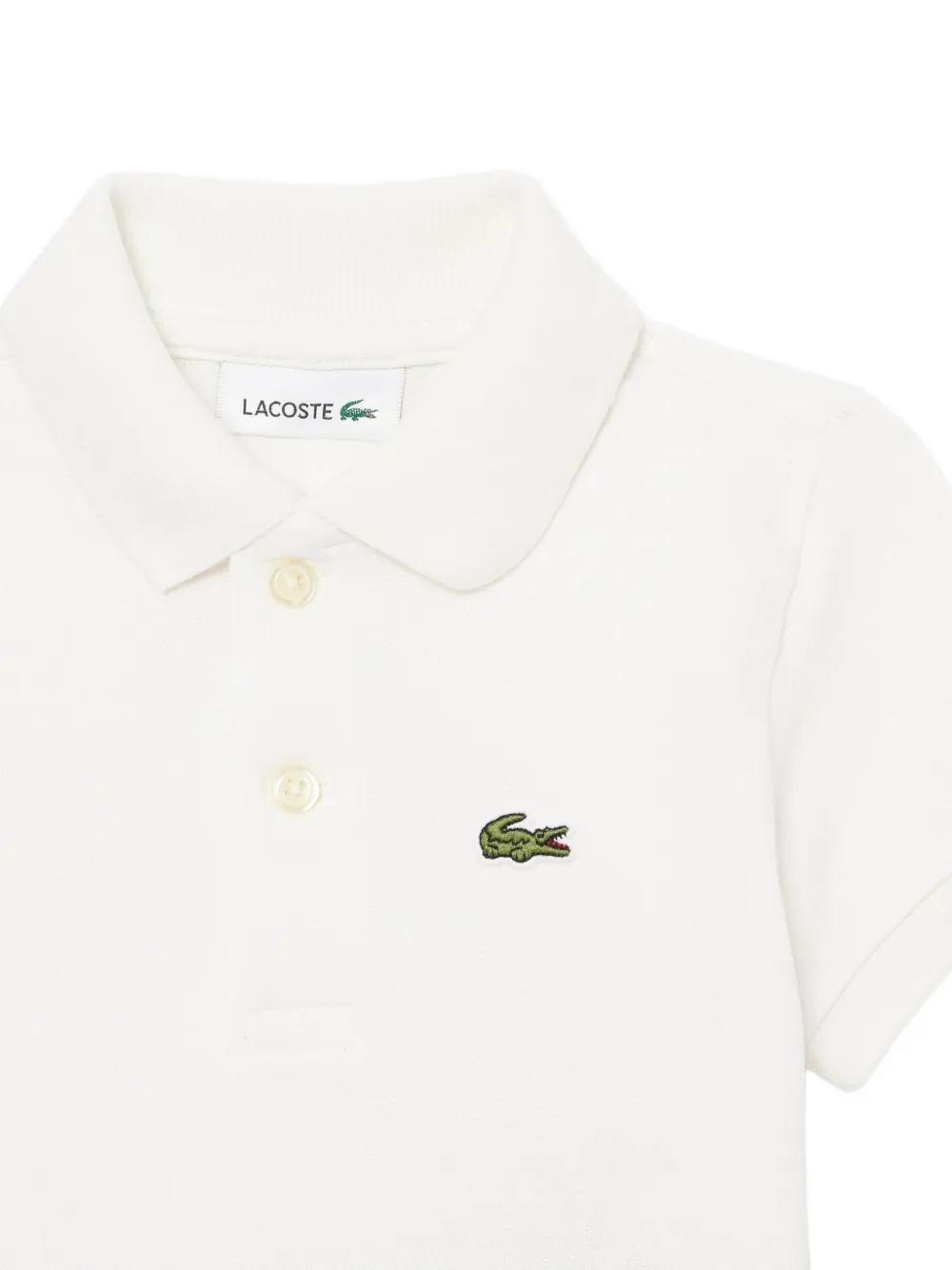 Lacoste Kids Petit Piqué polo set Beige