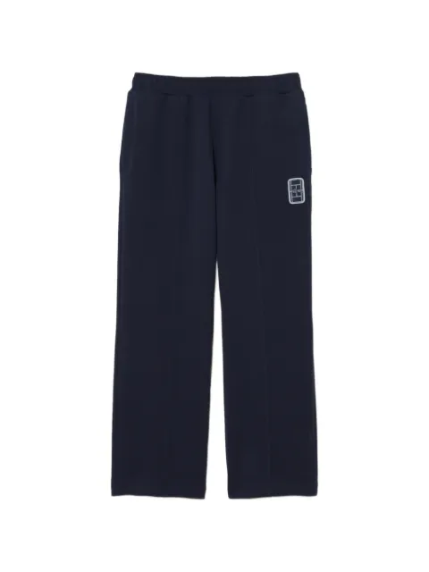Lacoste badge accent piqué sweatpants