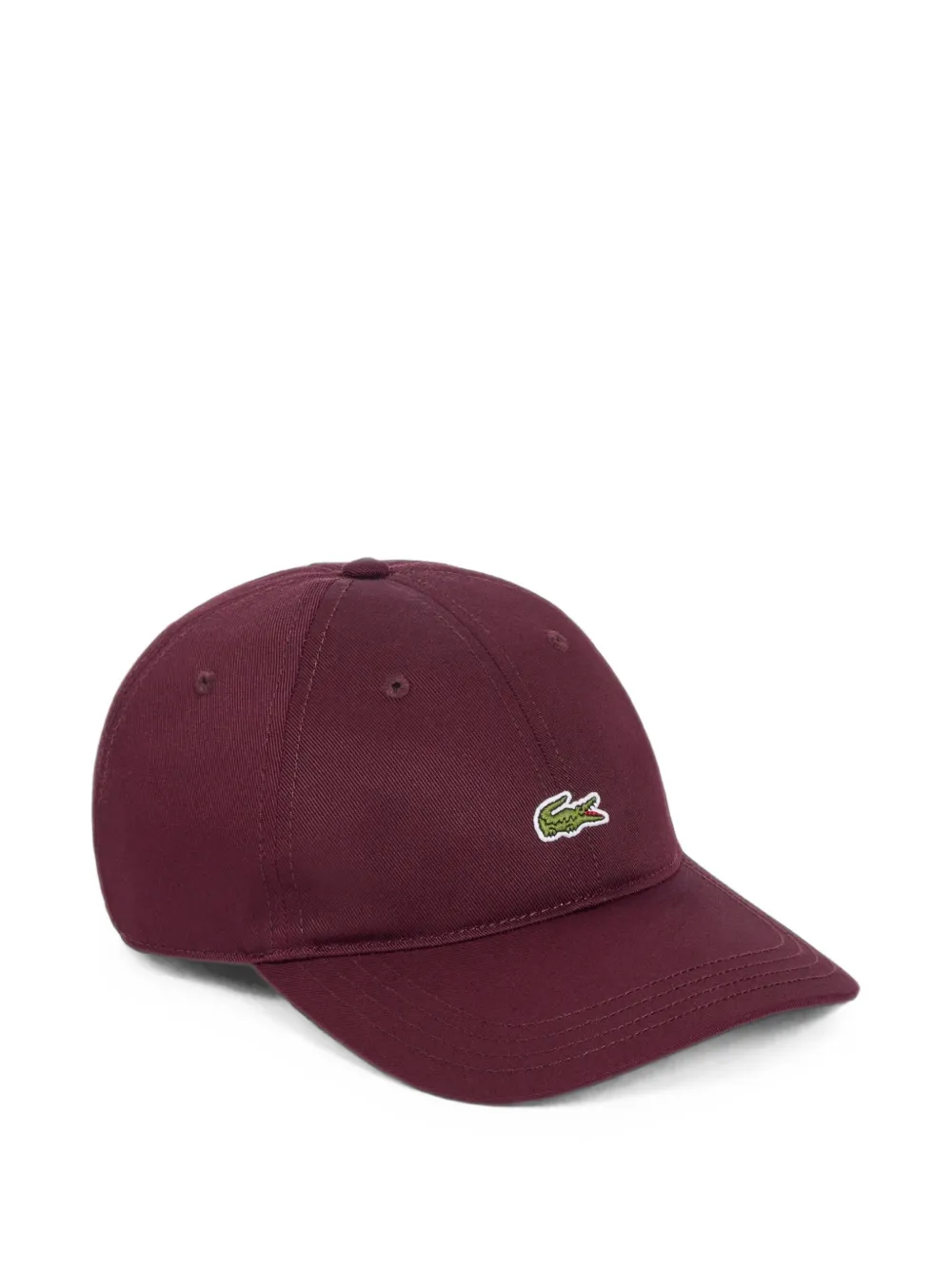 Lacoste Honkbalpet met logopatch Bruin