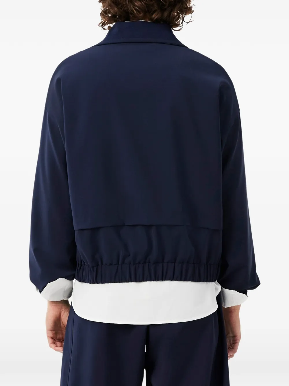 Lacoste oversized track jacket Blauw