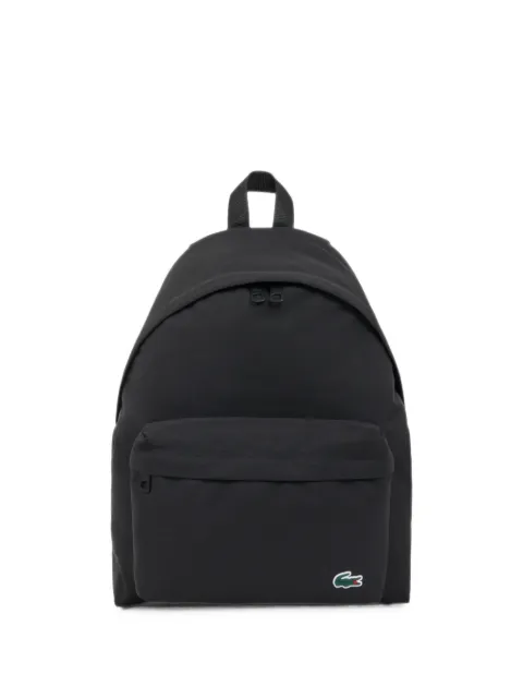 Lacoste logo-patch backpack