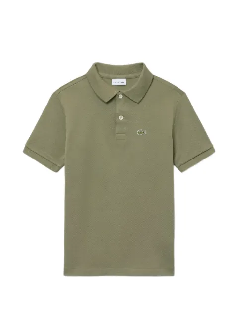 Lacoste Petit logo-patch polo shirt