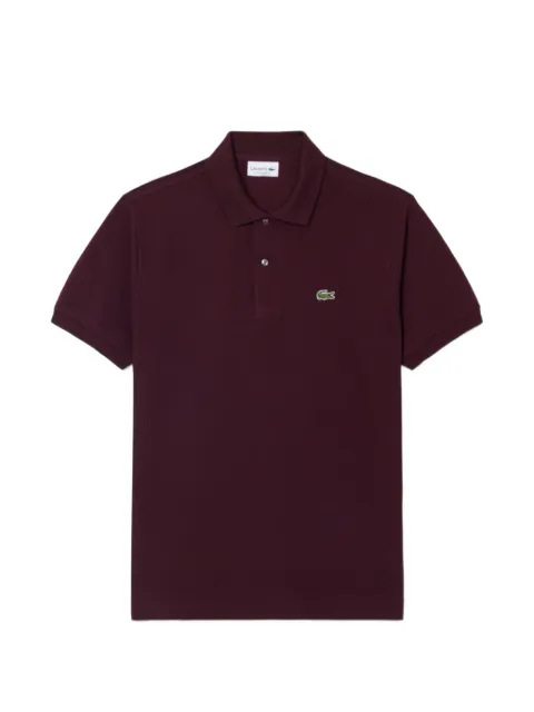 Lacoste logo-patch polo shirt