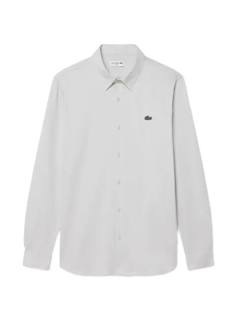 Lacoste slim-fit cotton blend shirt