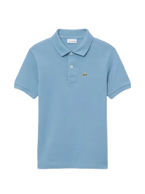 Lacoste Petit logo-patch piqué polo shirt