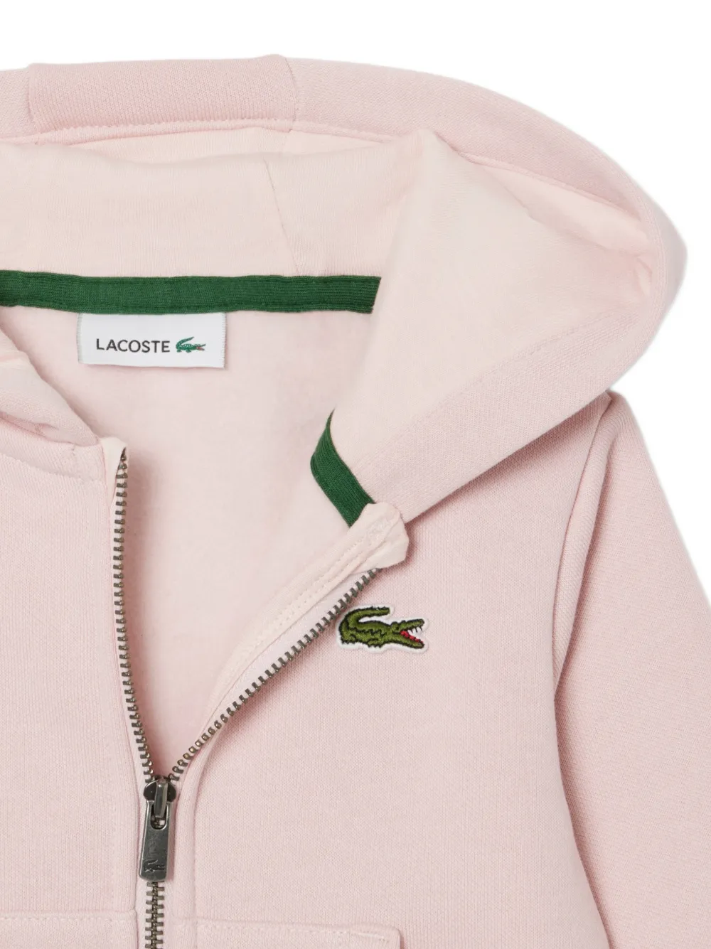 Lacoste Fleece set Roze