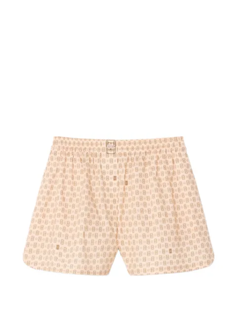 Lacoste printed oversized bermuda shorts