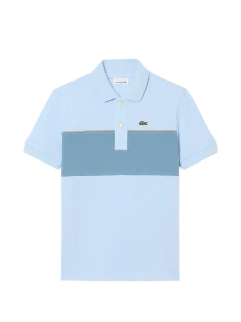 Lacoste contrast band petit piqué polo shirt
