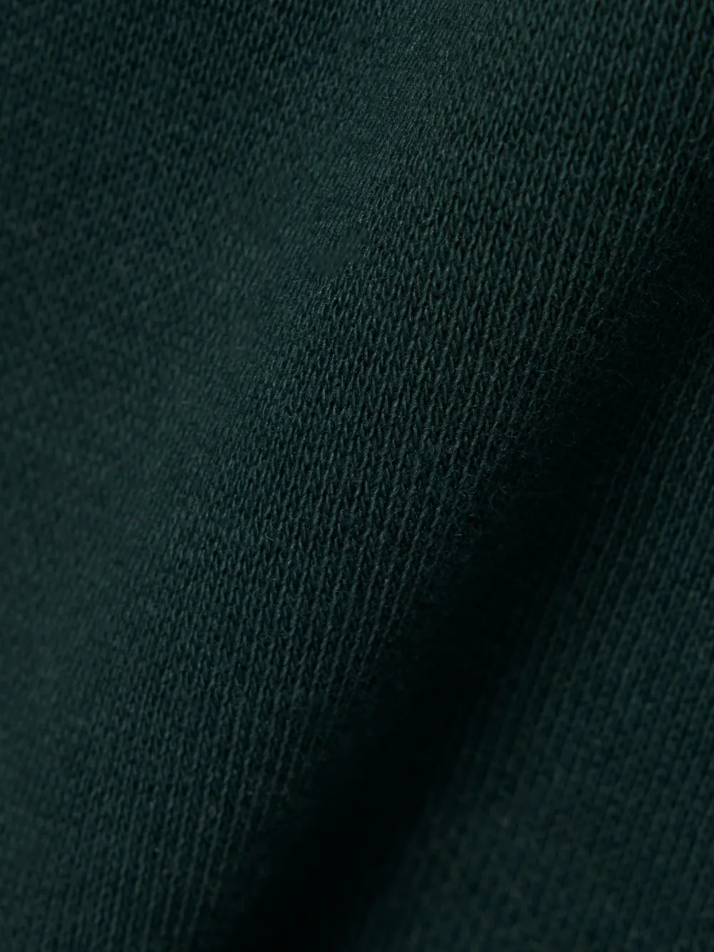 Lacoste zipped fleece hoodie Groen