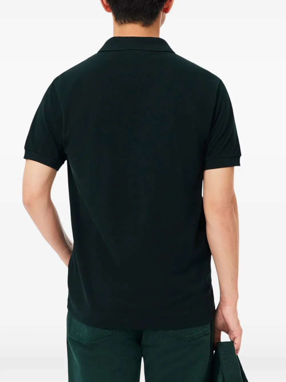 Lacoste Classic Fit Original poloshirt met logo-patch Groen