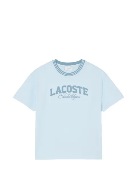 Lacoste branded cotton T-shirt