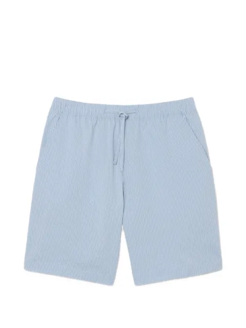Lacoste cotton seersucker shorts