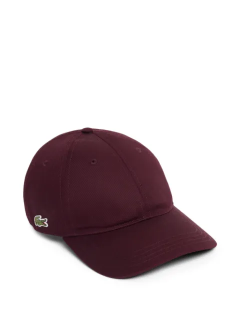 Lacoste gorra de béisbol con parche del logo