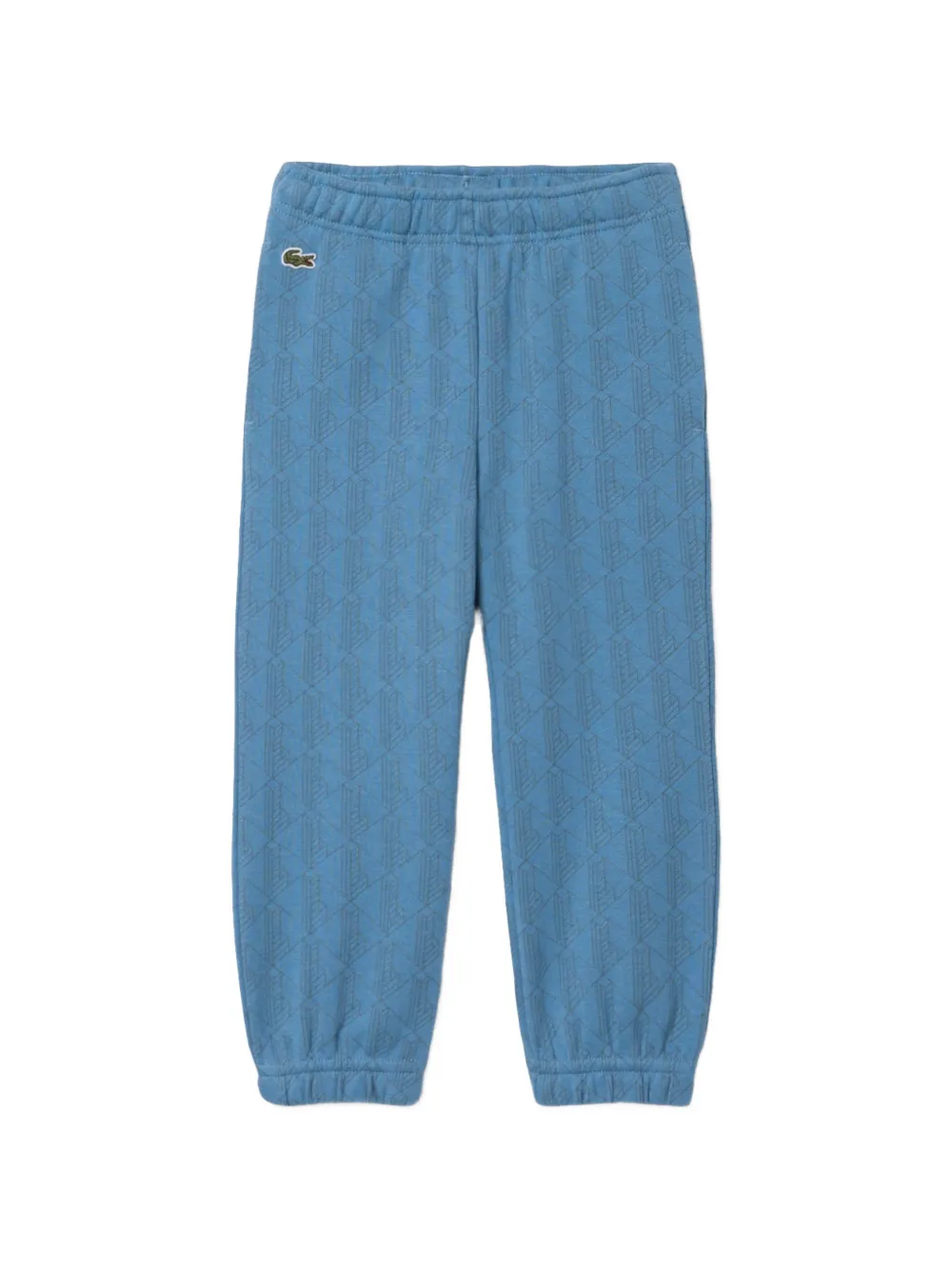 Lacoste monogram sweatpants - Blu