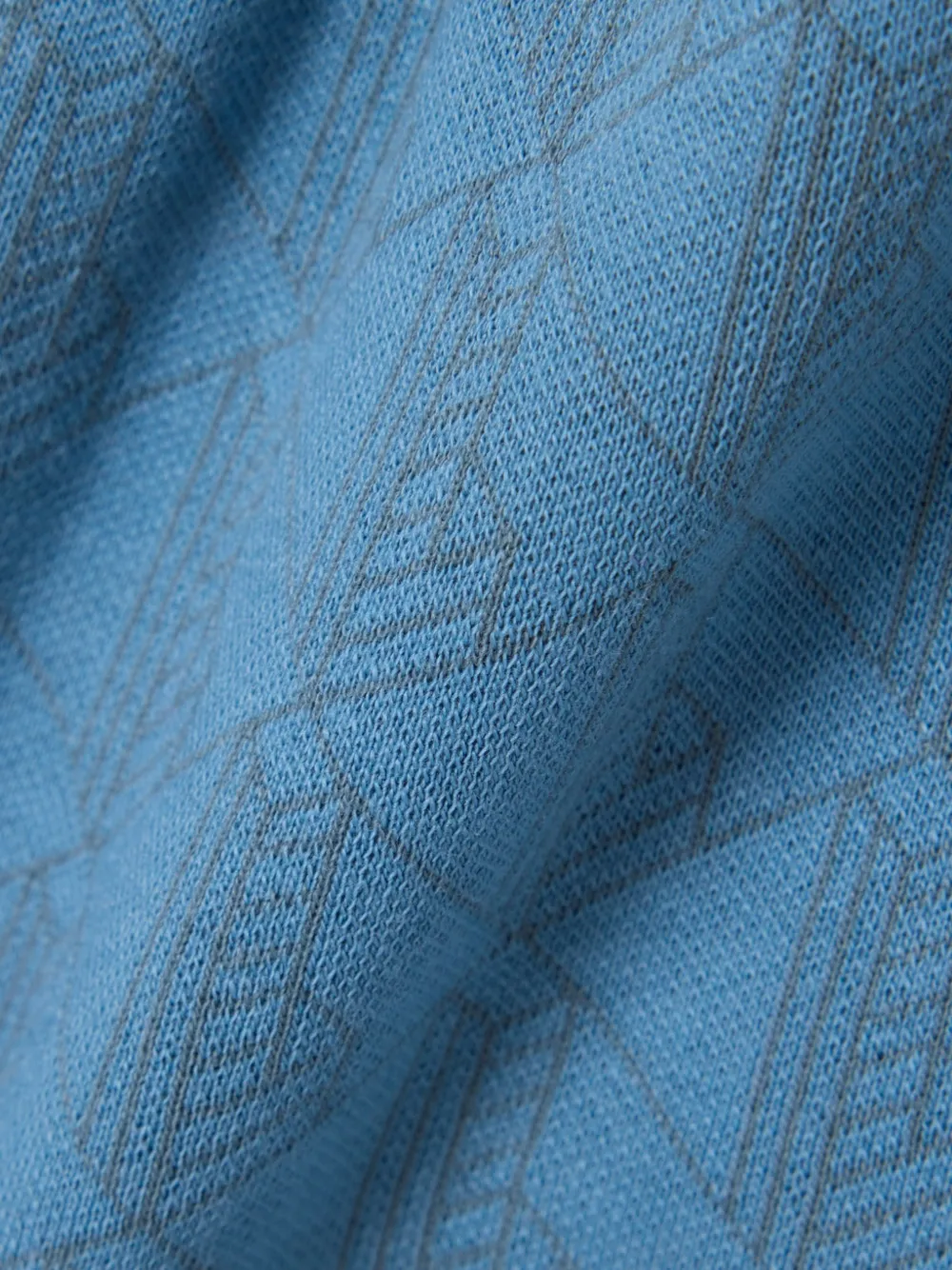 Lacoste monogram sweatpants Blauw