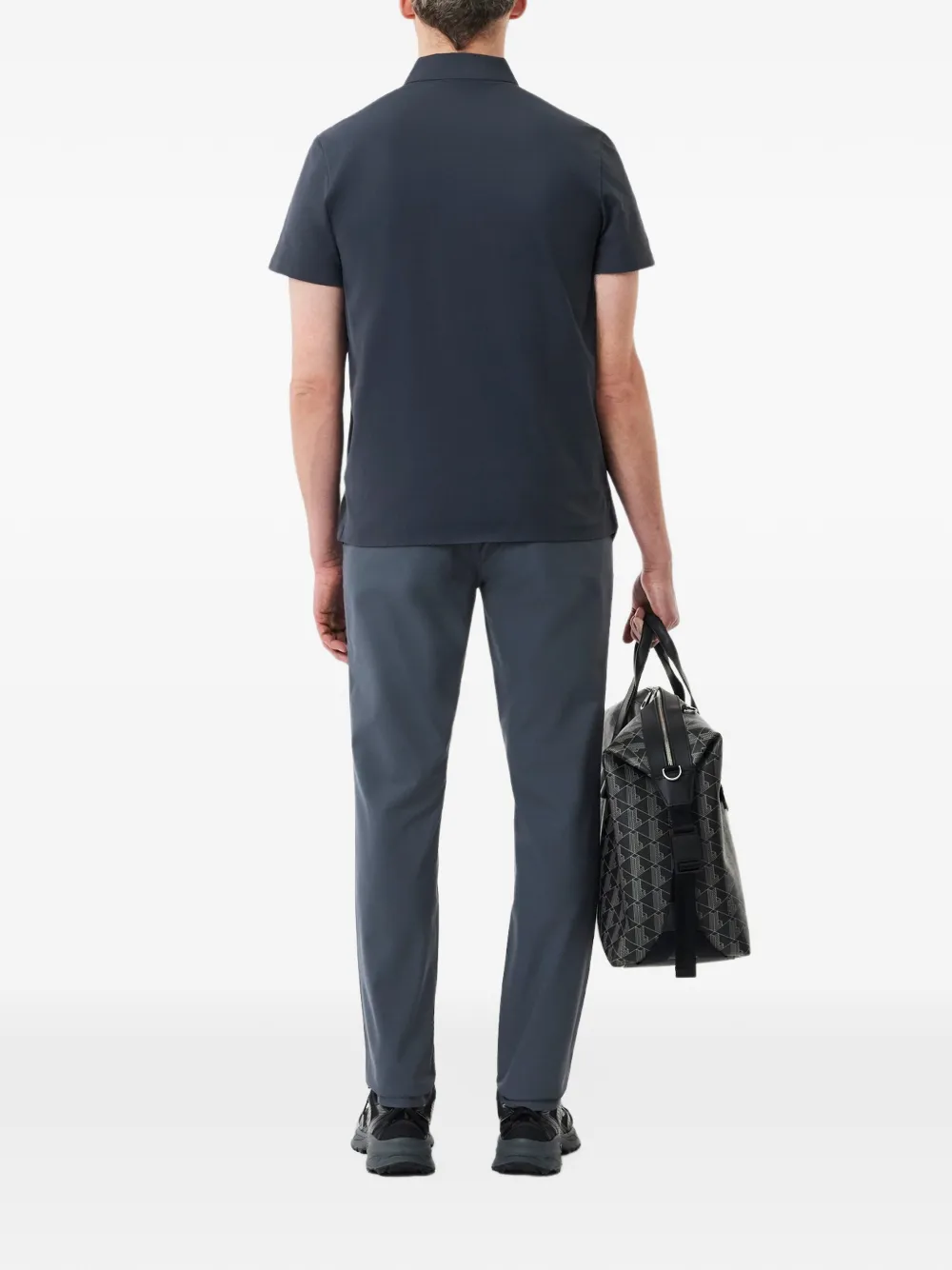 Lacoste slim-fit Commuter pants Grijs