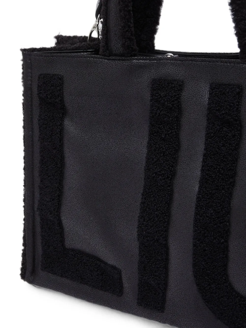 LIU JO Grote shopper met logo Zwart