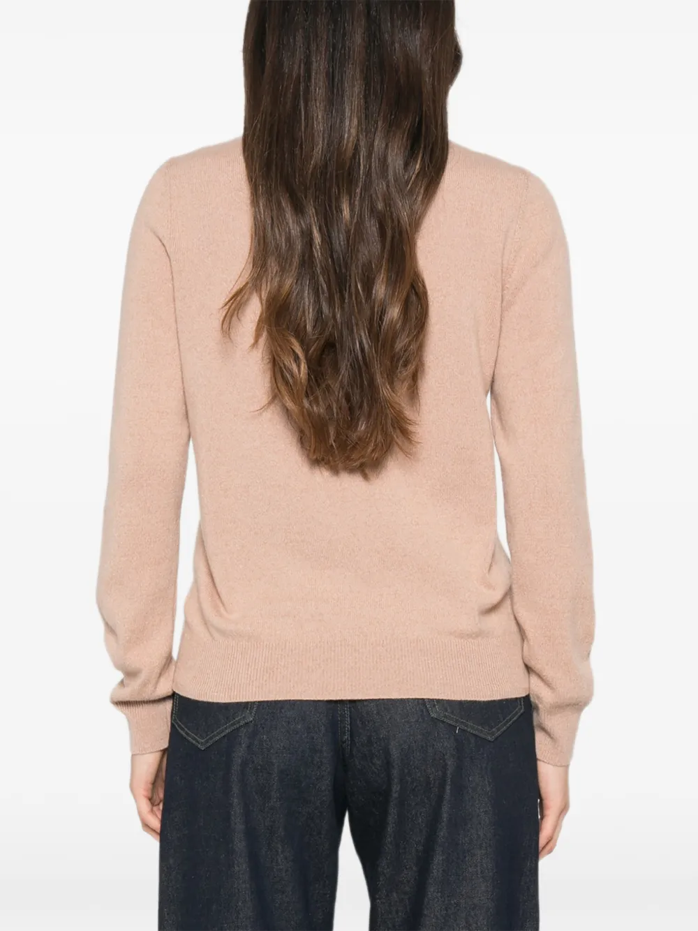 Peserico embellished-detail sweater Beige