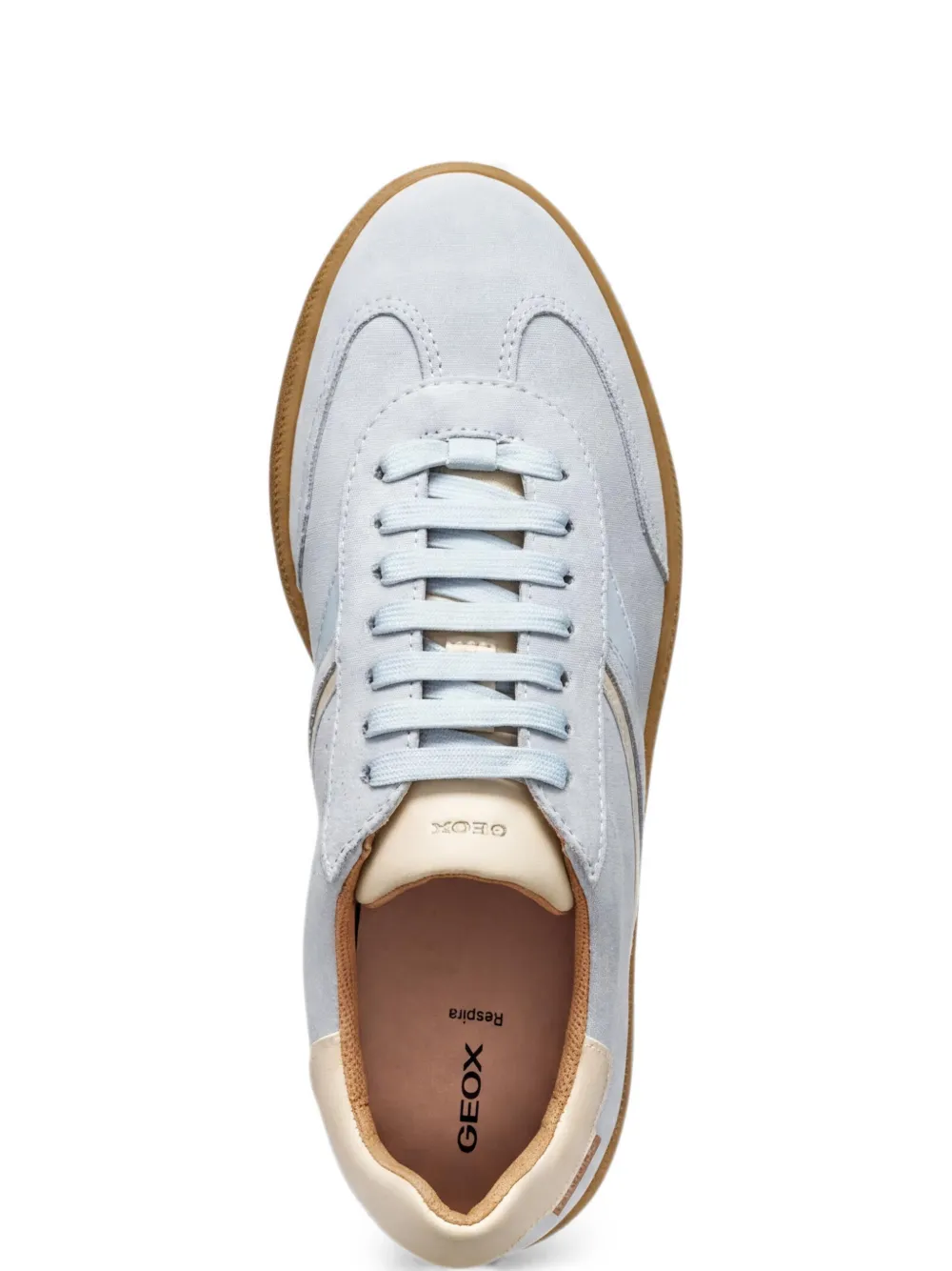 Geox Meleda lace-up sneakers Blauw