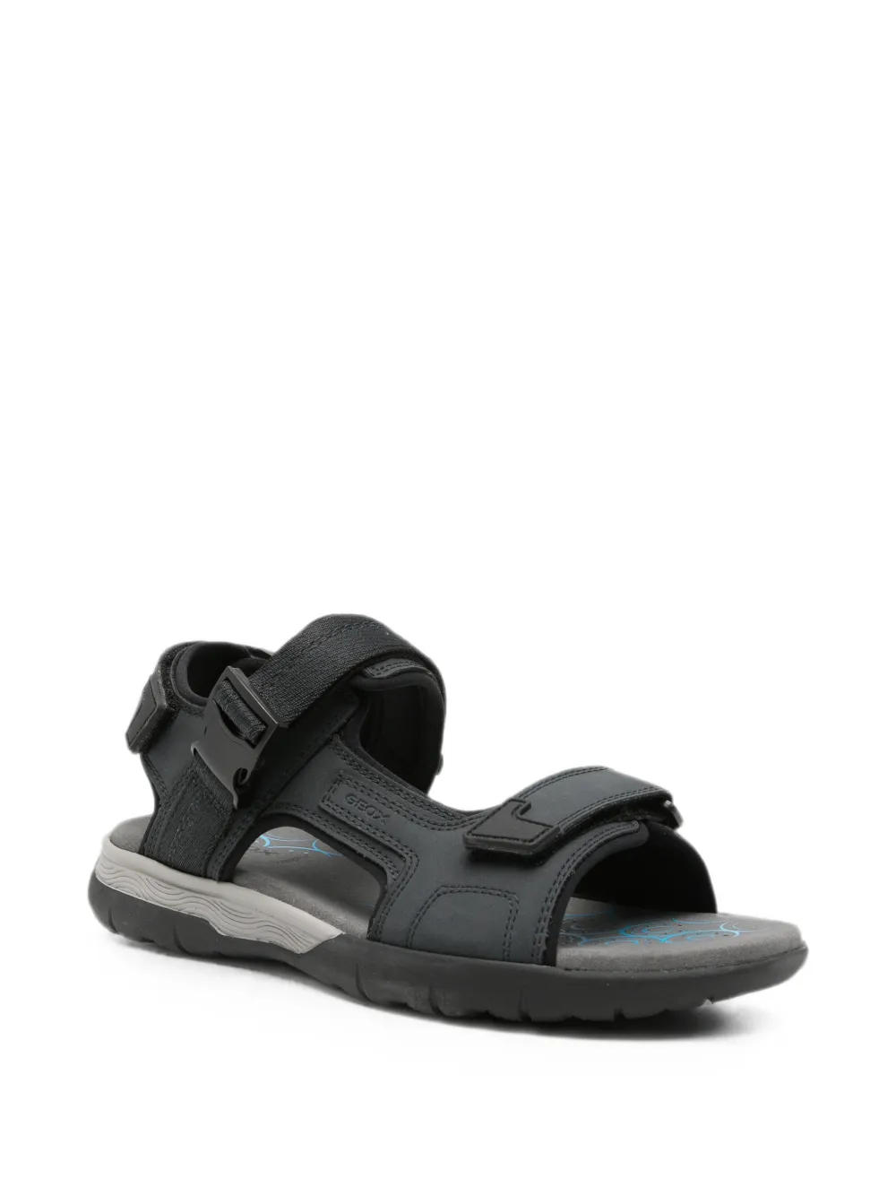 Geox Spherica EC5 touch-strap sandals Blauw