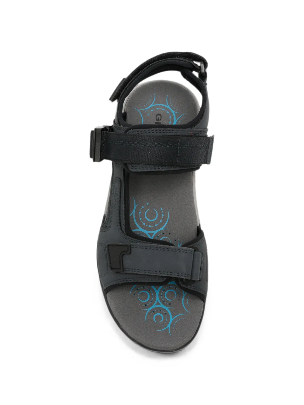 Geox Spherica EC5 touch-strap sandals Blauw