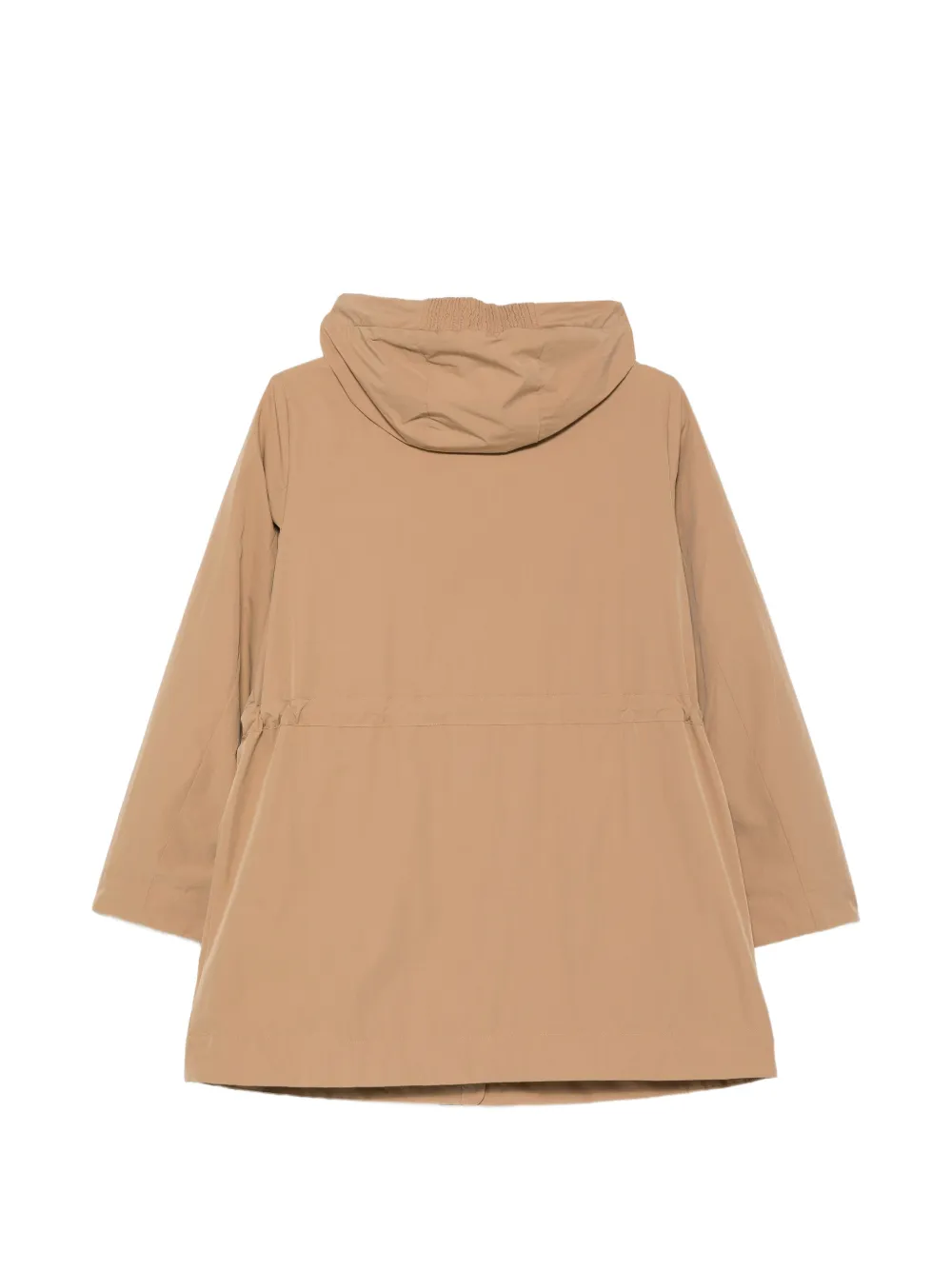 Geox Dandra drawstring parka coat Bruin