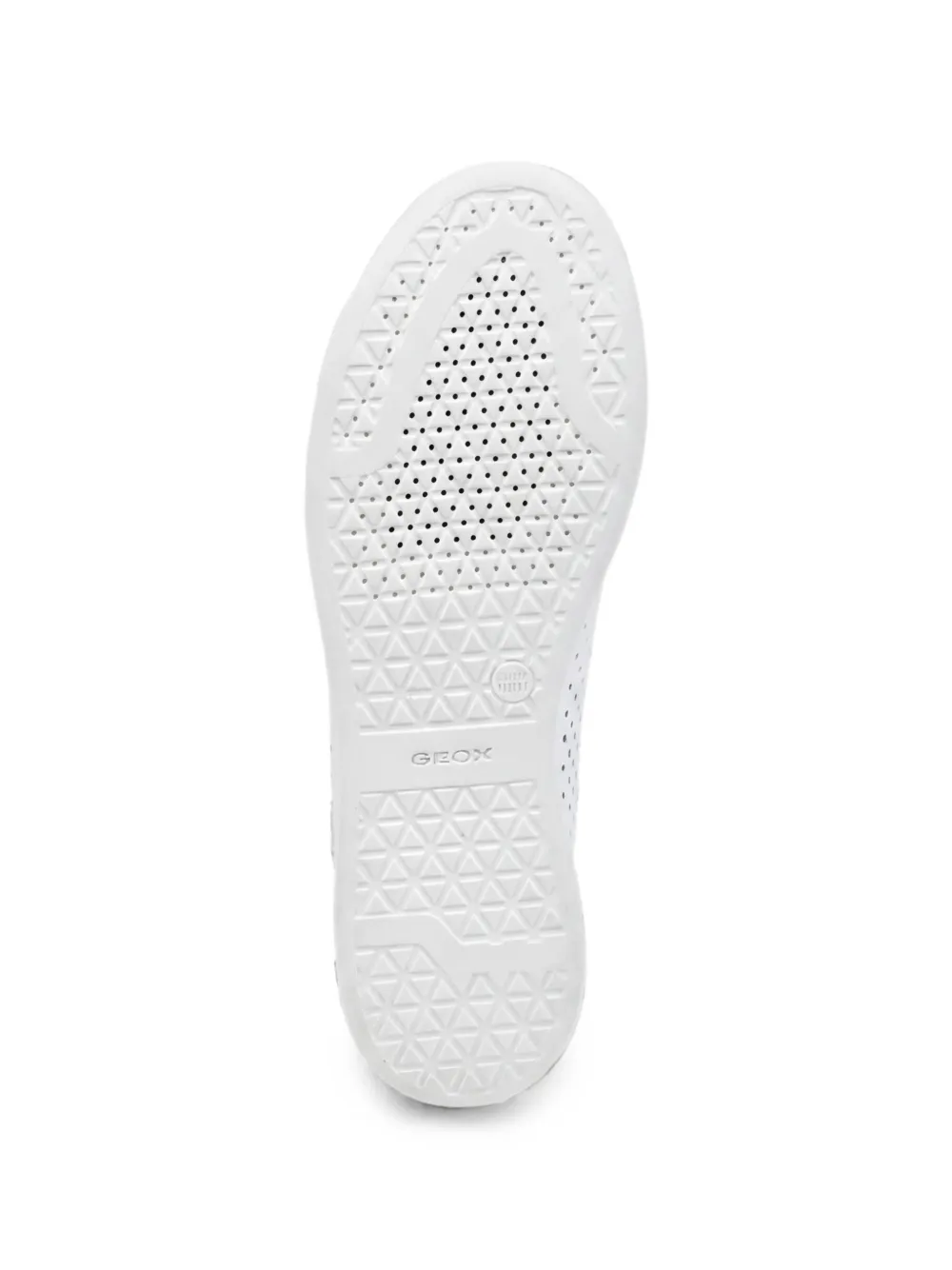 Geox Jaysen perforated sneakers Wit