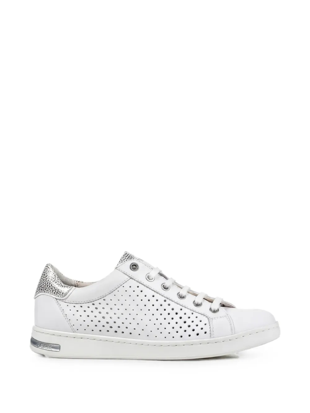 Geox Jaysen perforated sneakers - Weiß