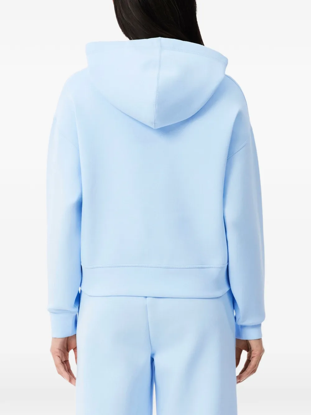 Lacoste Hoodie met logopatch Blauw