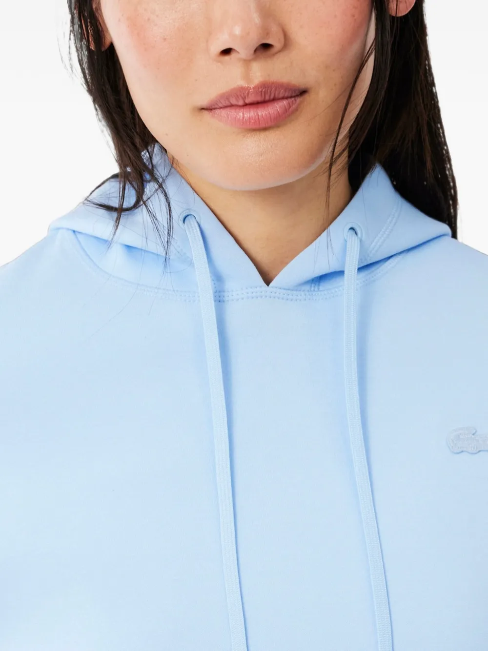 Lacoste Hoodie met logopatch Blauw