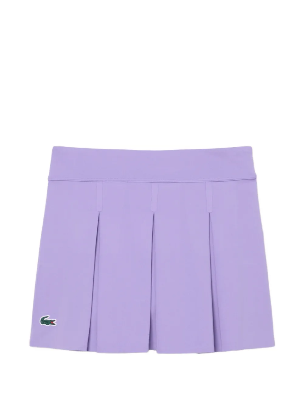 Lacoste Mini-plooirok met logopatch Paars