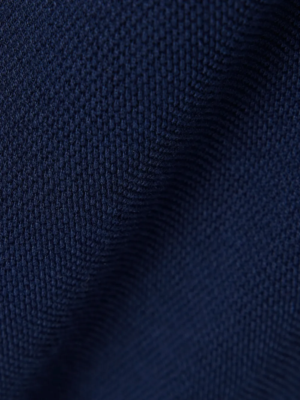Lacoste Sweater met logopatch en rits Blauw