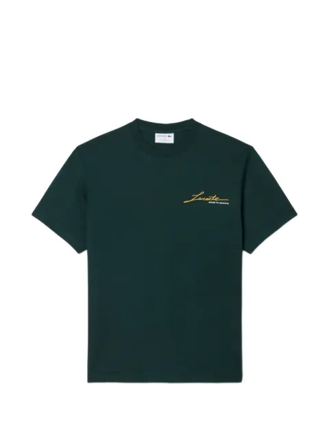 Lacoste French Made Signature embroidery T-shirt