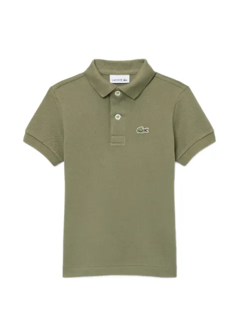 Lacoste polo con parche del logo