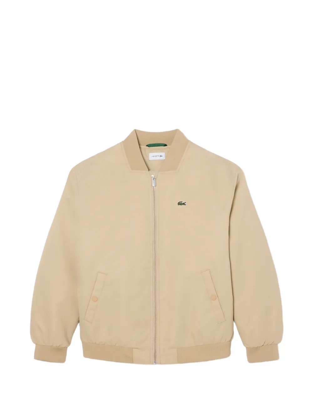 Lacoste nylon bomber jacket - Nude