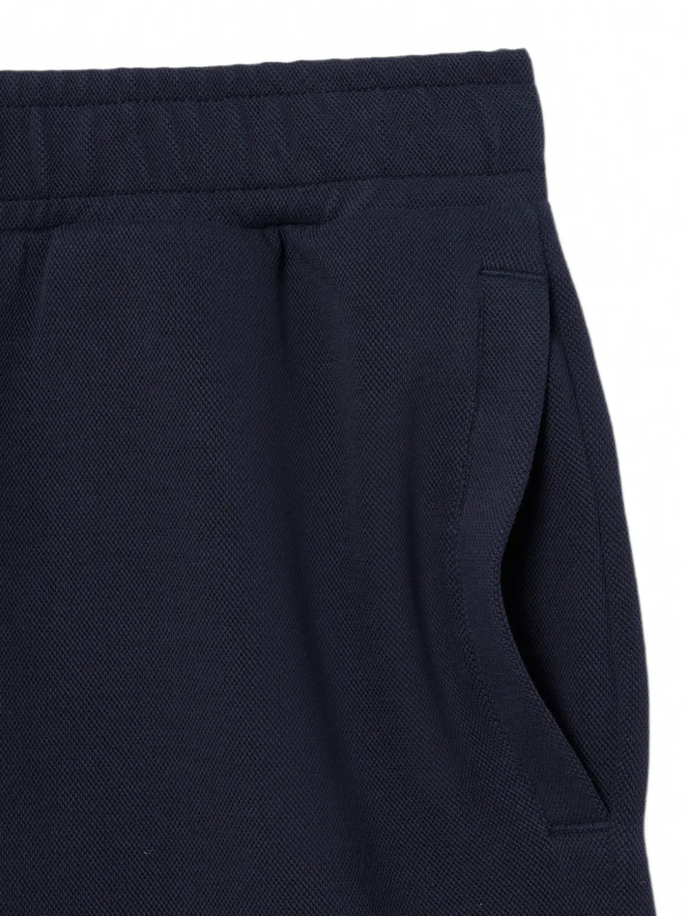 Lacoste Ruimvallende piqué shorts Blauw