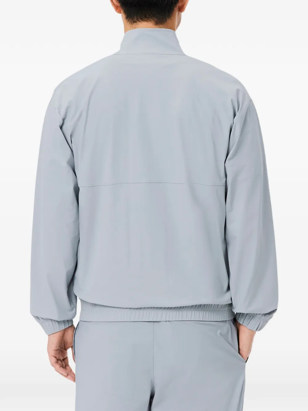 Lacoste stretch commuter track jacket Grijs