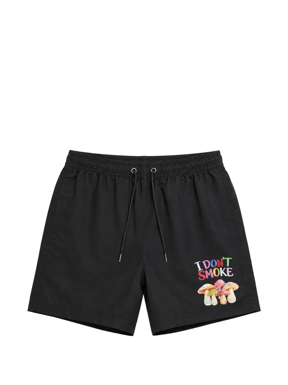 Melt mushroom-print drawstring swim shorts - Nero