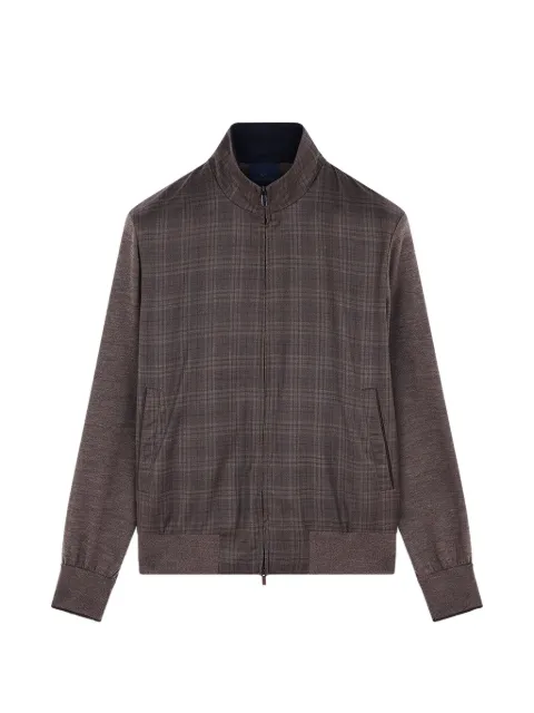 Paul & Shark checked wool lightweight jacket