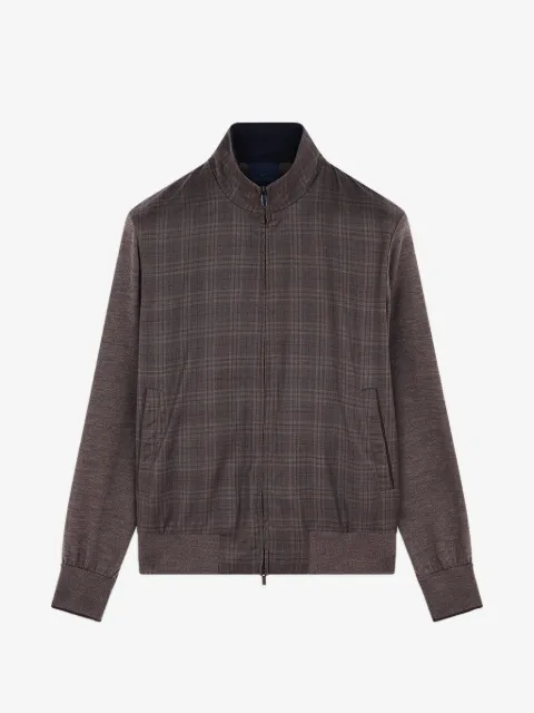 Paul & Shark checked wool lightweight jacket 