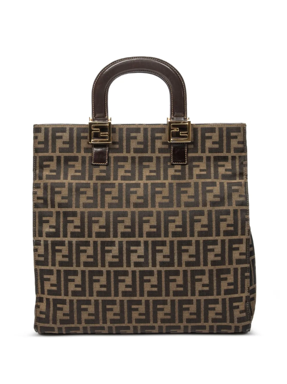 Fendi Pre-Owned Zucca print tote bag - Brown