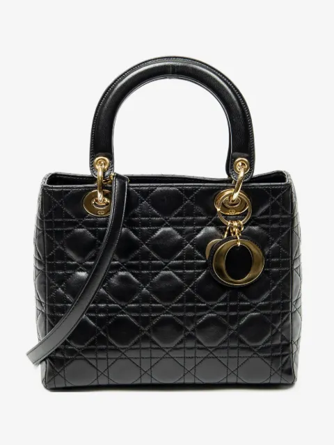 Christian Dior Pre-Owned tote Lady Dior Cannage mediana