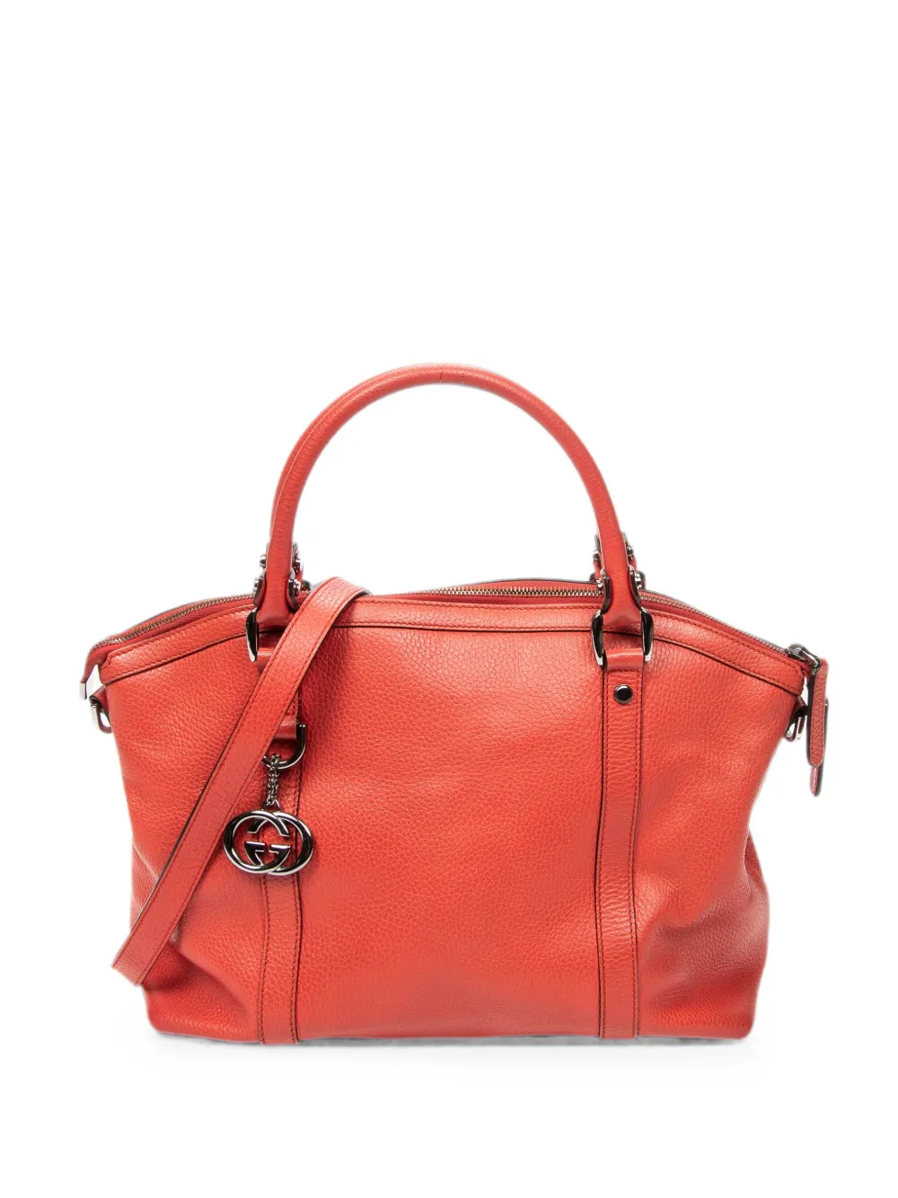 Gucci Pre-Owned GG charm tote bag - Rot