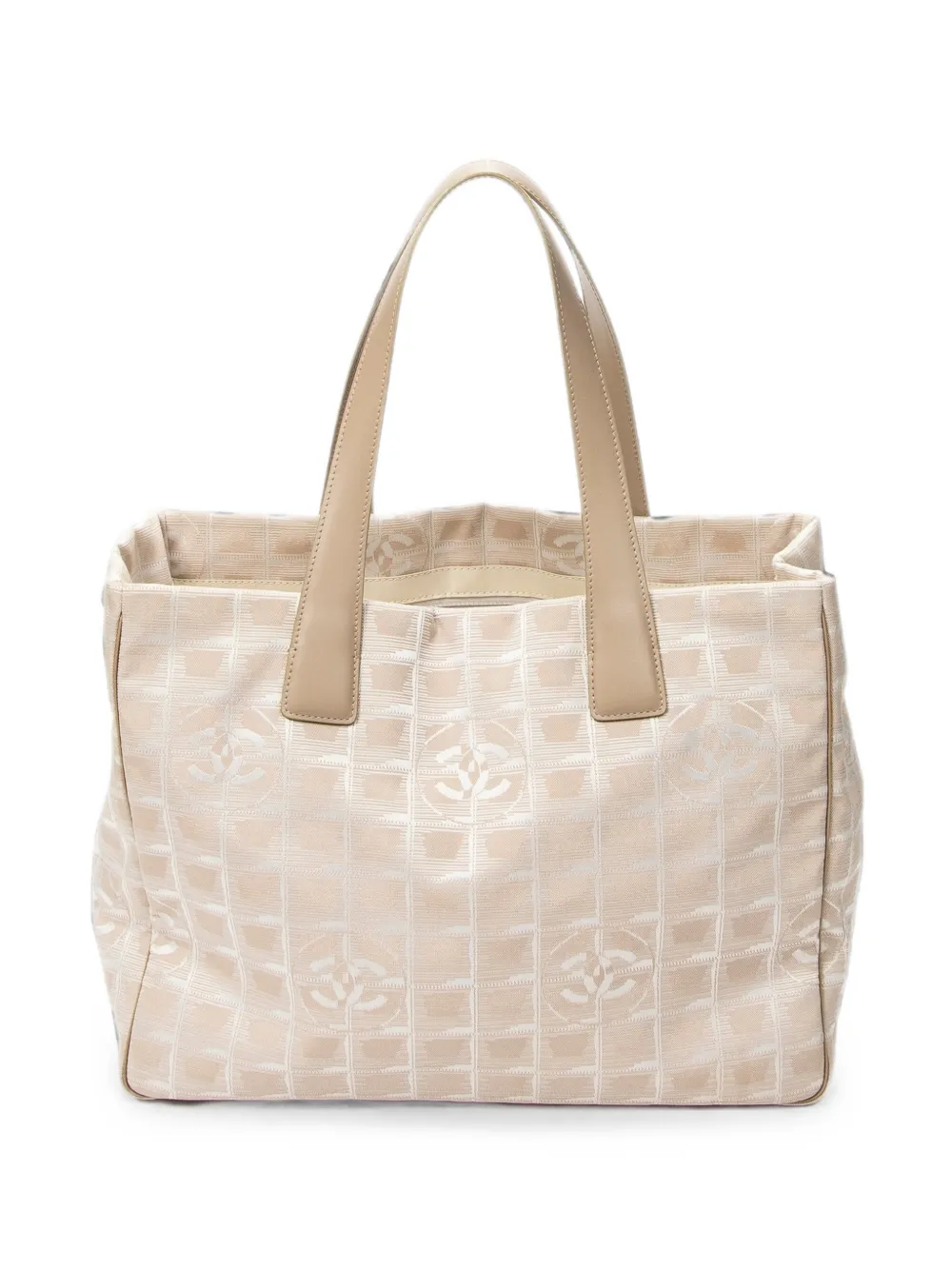CHANEL Pre-Owned New Travel Line tote bag - Neutrals
