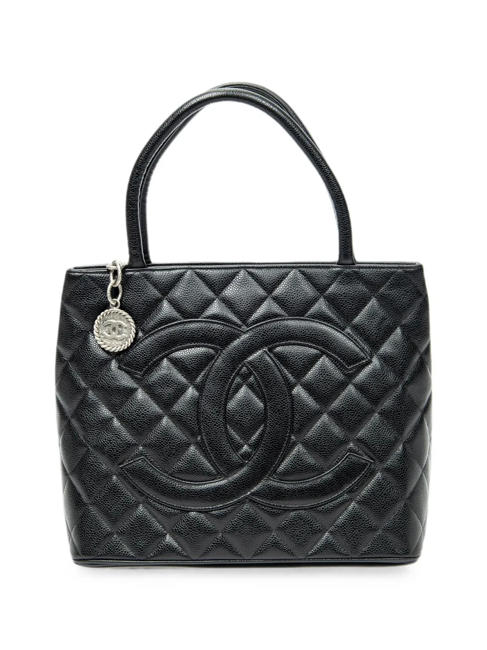 CHANEL Pre-Owned Timeless Medallion tote bag - Black