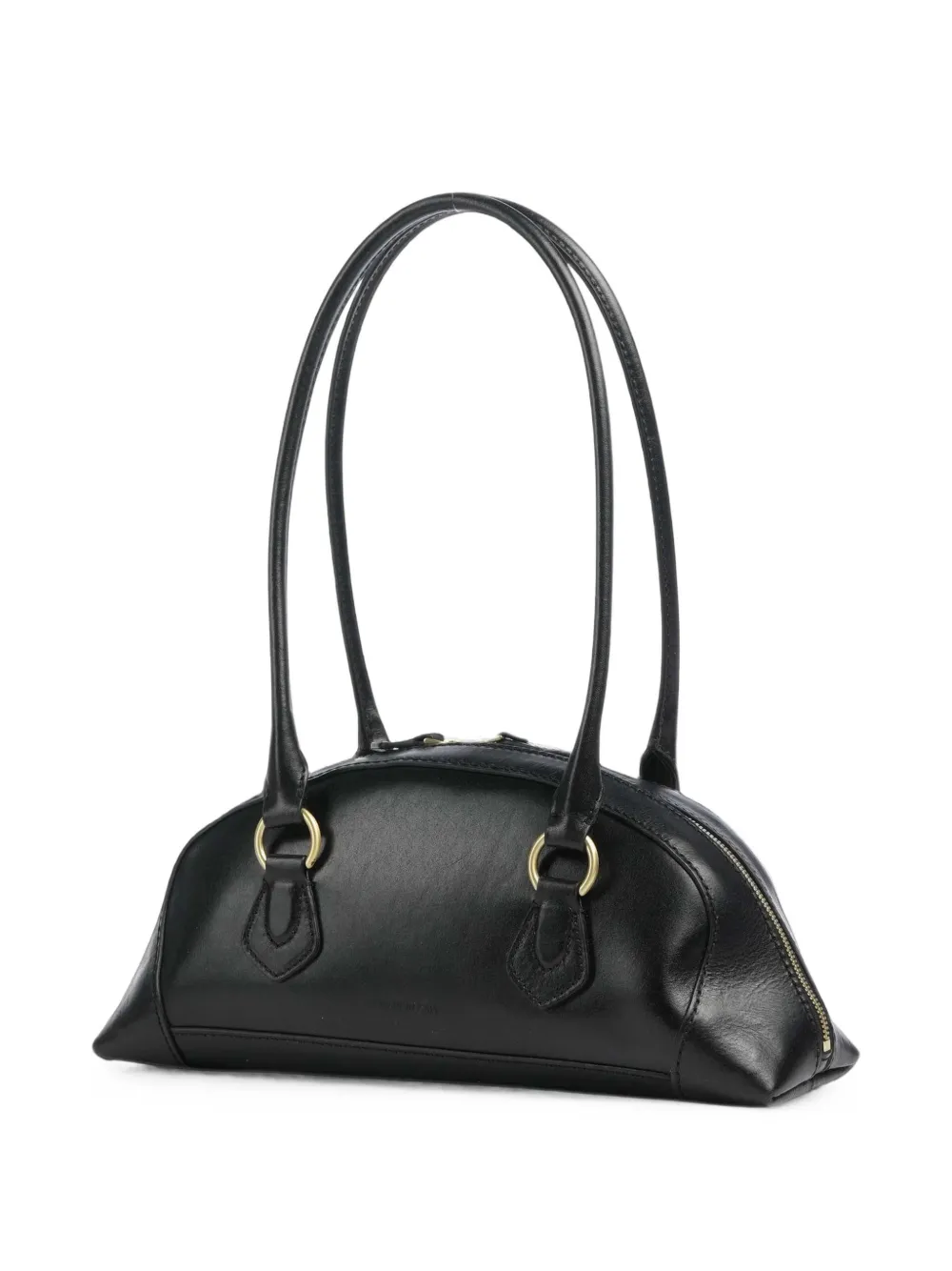 The Bridge Magda leren shopper Zwart