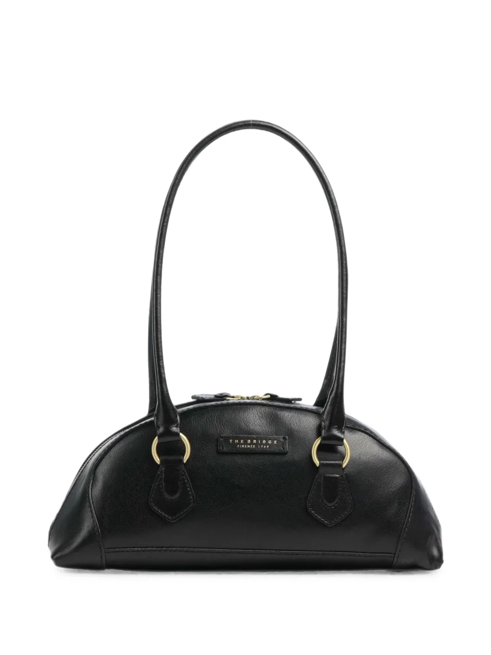The Bridge Magda leather tote bag - Nero