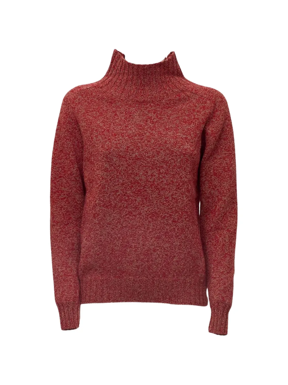 Zanone DV Mart ribbed-knit high-neck sweater Rood