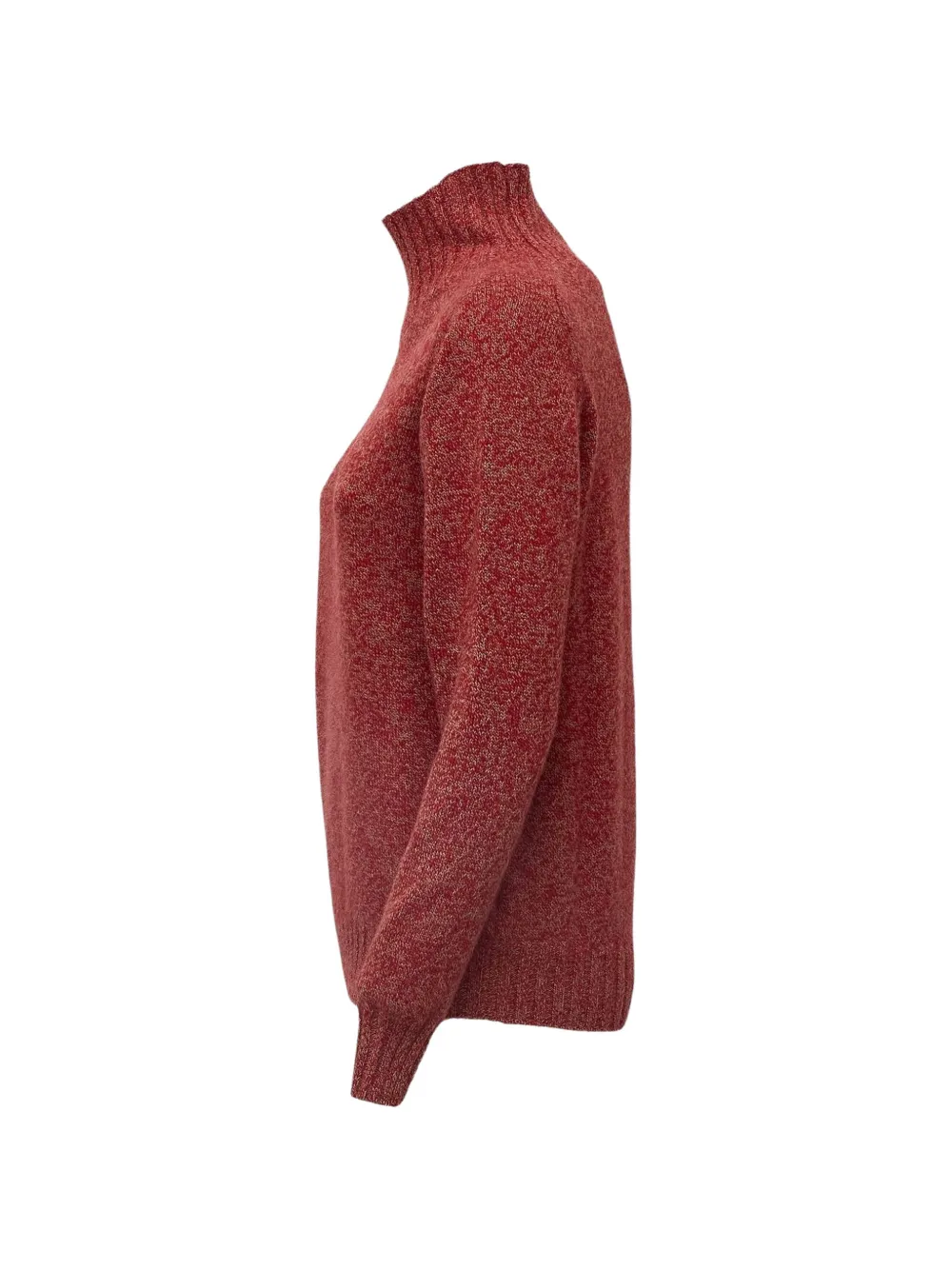Zanone DV Mart ribbed-knit high-neck sweater Rood
