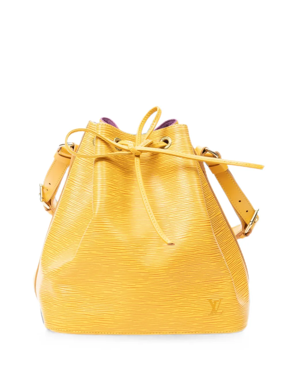 Louis Vuitton Pre-Owned Epi Noé PM bucket bag - Yellow